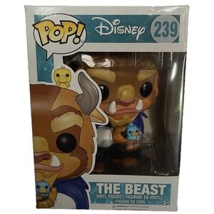 Funko Pop! #239 The Beast Holding‎ a Bird-Disney Beauty and The Beast [NRFP]